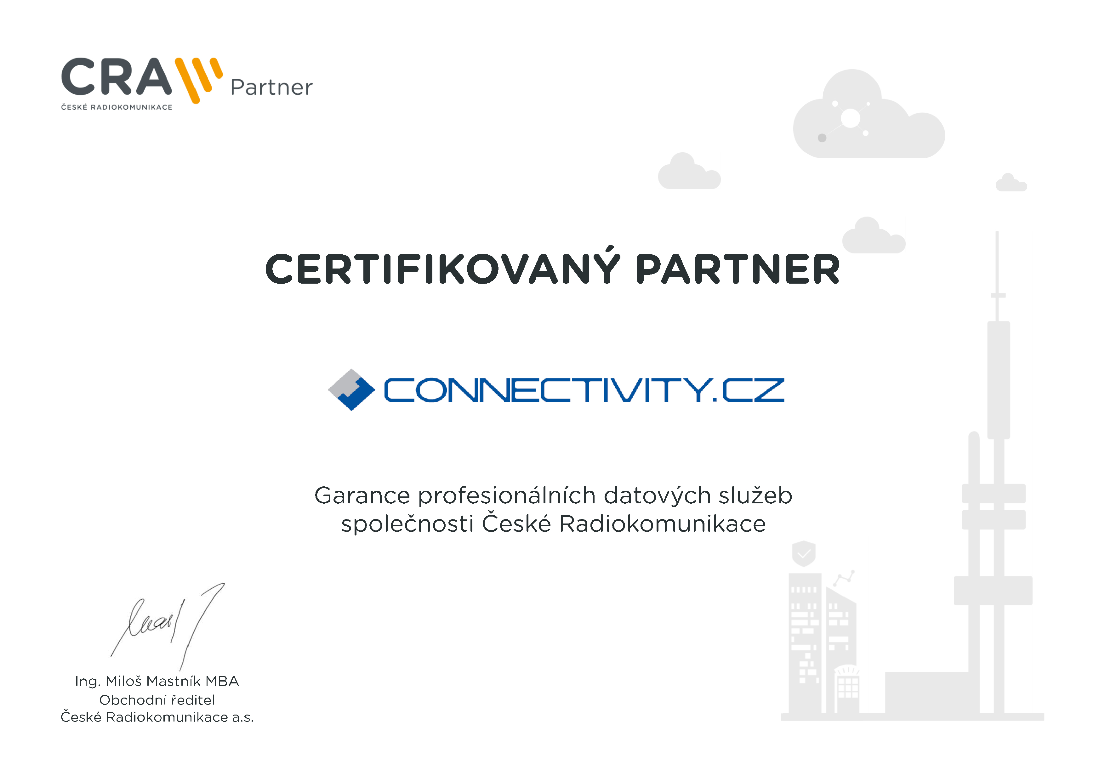 Certifikát